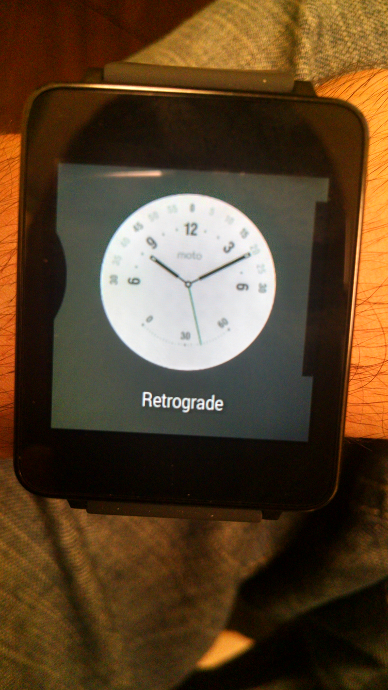 Illustration for article titled Android Wear Review: The OS itself.
